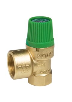 safety valve for solar applications green cap